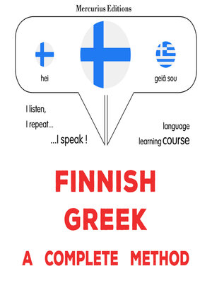 cover image of Suomi--Kreikka